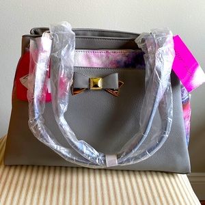 Double Handle Satchel by Betsey Johnson